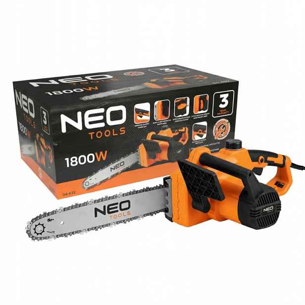 Elektrická řetězová pila 1800W vodící lišta 405mm Neo