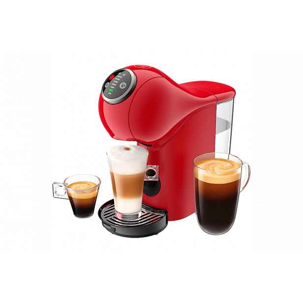 Kapslový kávovar Krups Nescafé Dolce Gusto Genio S Plus KP340510 červený