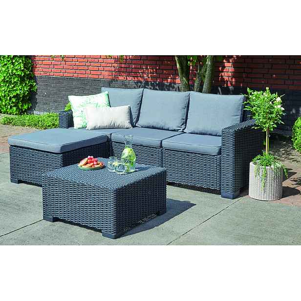 KETER Zahradní set FLORIDA chaise longue | grafit