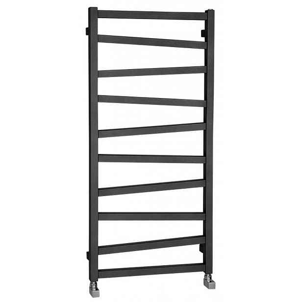 Radiátor kombinovaný Sapho Zig 50x109,6 cm antracit ZG511A