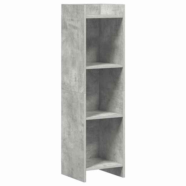 vidaXL knihovna Betonově šedá 30 x 30 x 111 cm Kompozitní dřevo