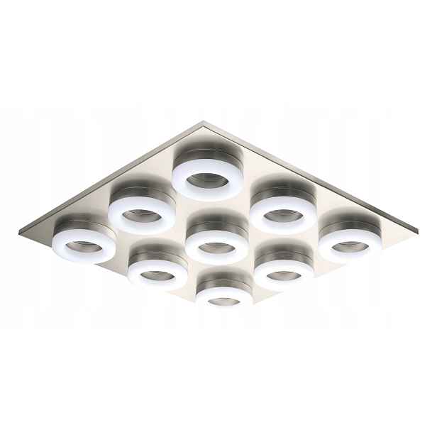 Eglo Valarde 95399 Stropní Svítidlo 24W 3300 lm 3000K Chrom Sklo 47 cm