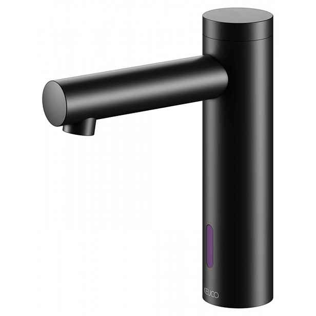 Keuco IXMO - Elektronická umyvadlová baterie s ovládáním teploty, bateriové napájení, matná černá 59511371100