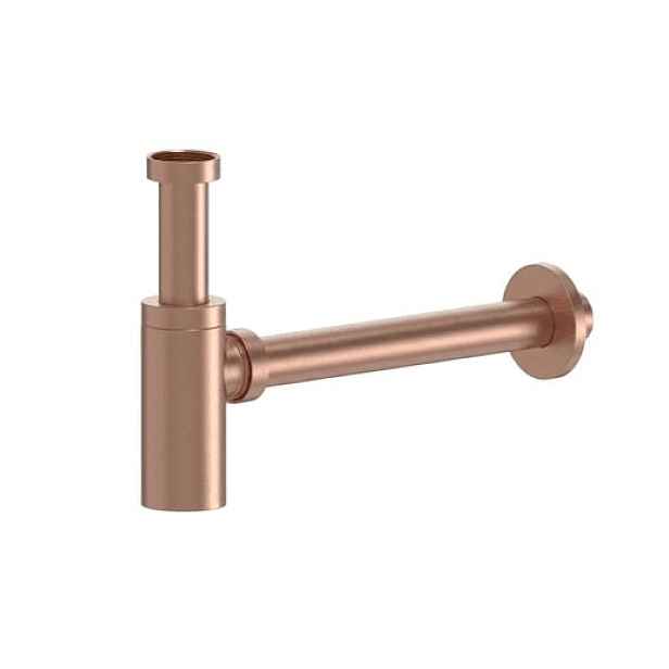 Sifon k umyvadlu 5/4 DN32 SAT Aurum 5,4 cm, růžově zlatý matný, plast SATAUSBRG