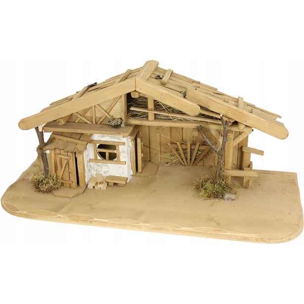Vánoční betlém 69x30x29 Cm, velikost 10-12 cm
