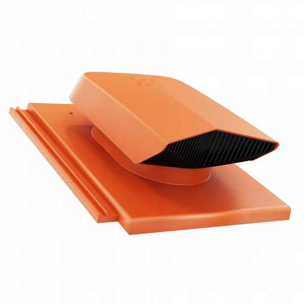 Ventilační střešní ventilátor Ibf Aarhus Cihlový
