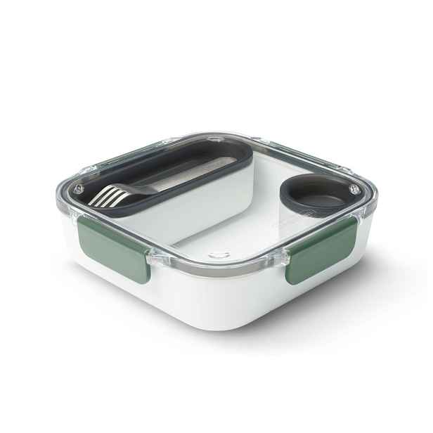 Bb čtvercový lunch box, olivový
