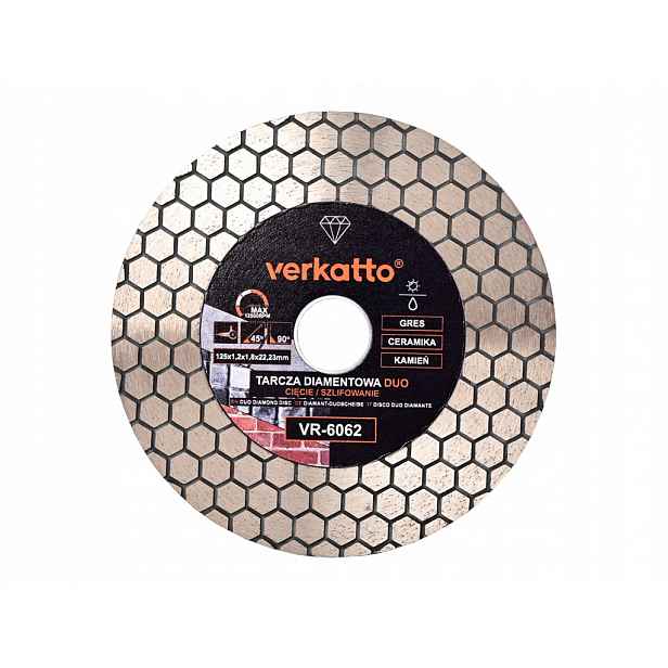 Diamantový Kotouč Duo 125X1,2X1.8X22.23 MM.