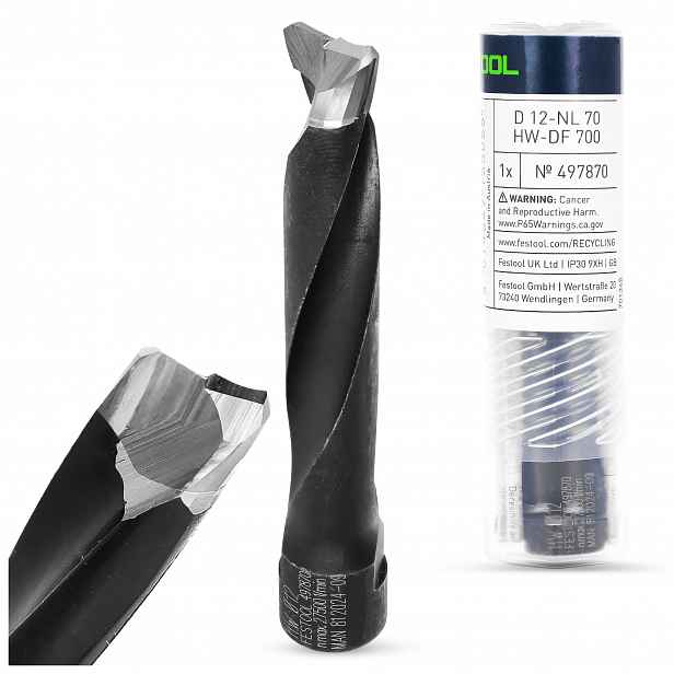 Fréza Festool Domino D 12-NL 70 Hw-df 700 497870 Na Dřevo, Slinutý Karbid