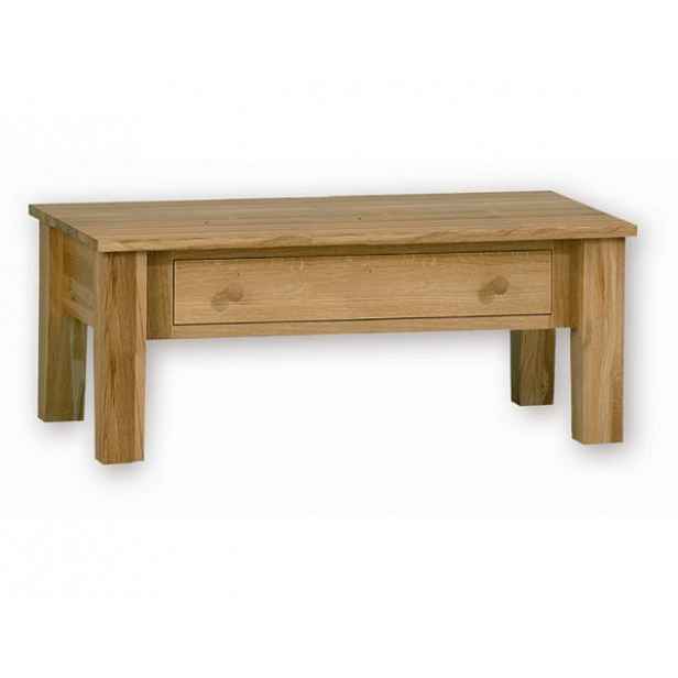 Konferenční stolek - zásuvka dub