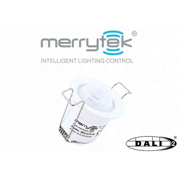 Pir senzor pohybu Dali 2 230V 35 mm soumraku MSA070 Ir Merrytek