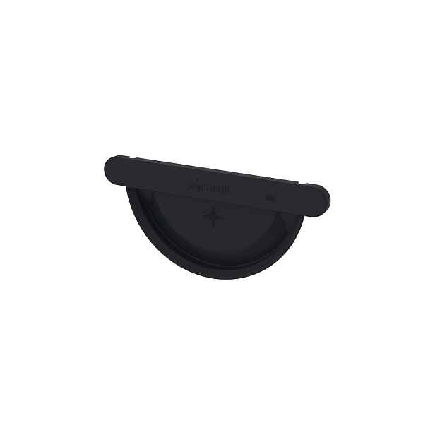 Čelo žlabu DEKRAIN COLORDUR 280 RAL 9005 černá