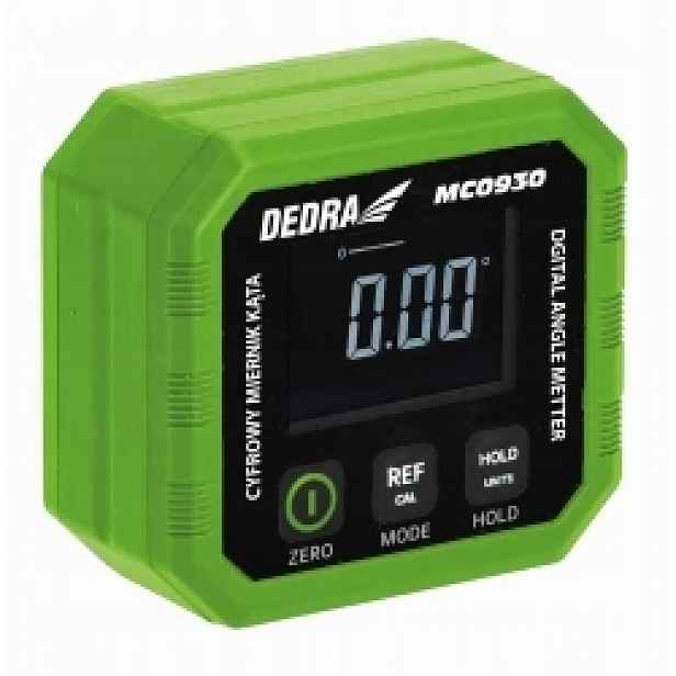 Elektronický digitální úhloměr Dedra MC0930 3.7V, 4x90 stupňů