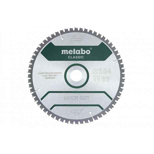 Metabo - Pilový kotouč Multi Cut - Classic, 254x30 mm, Z60 628285000