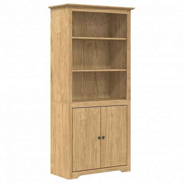vidaXL knihovna BODO 3 úrovní 82 x 40 x 173 cm Kompozitní dřevo