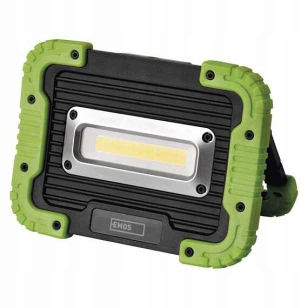 Emos nabíjecí pracovní reflektor 10W Cob Led, 1000 lm, 4,4Ah/3,7V, P4533