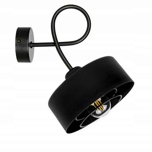 Nástěnná nástěnná lampa Loft Spiro černá bílá Led stropní lampa