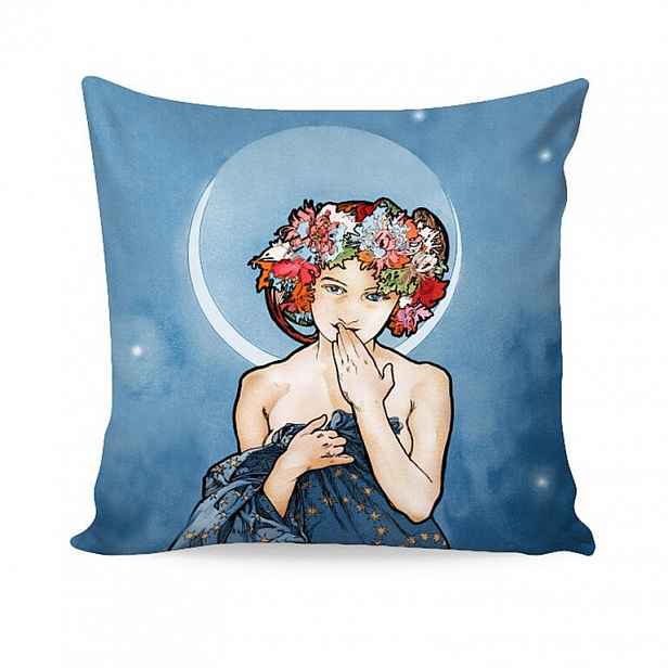 Povlak na polštářek Alfons Mucha MOON 40 x 40 cm