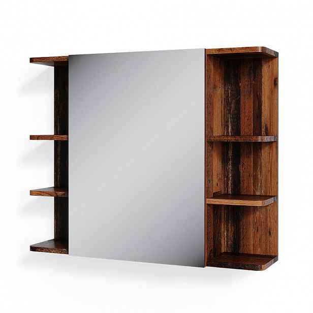 Vicco KOUPELNOVÁ ZRCADLOVÁ SKŘÍŇKA Fynn Oldstyle 79.6 x 64 cm