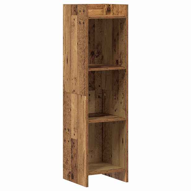 vidaXL knihovna Staré dřevo 30 x 30 x 111 cm Kompozitní dřevo
