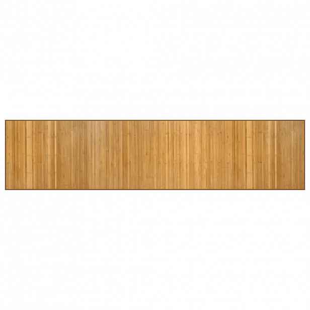 vidaXL Koberec obdélníkový přírodní 70 x 300 cm bambus