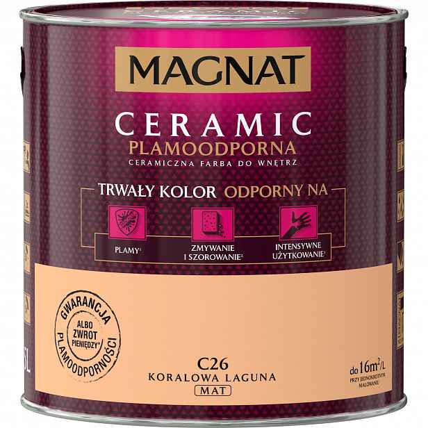 Barva Magnat Ceramic 2,5L C26 Korálová Laguna