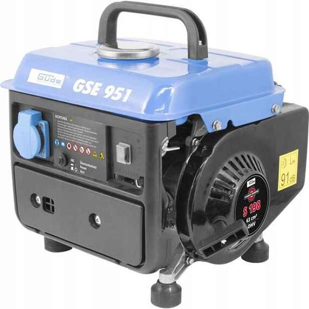 Güde Gse 951 elektrocentrála 230V, 650W/720W, 2-taktní motor