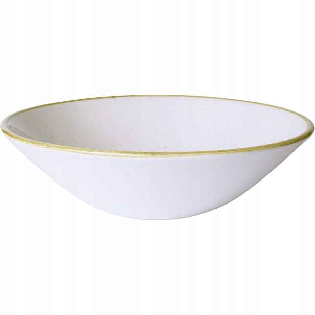 Hluboký talíř Churchill Stonecast Barley White, průměr: 196 mm 6 ks