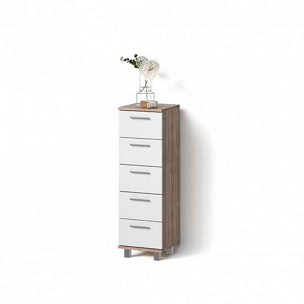 Livinity® SKŘÍŇKA DO KOUPELNY Eisak Sonoma 30 x 95 cm