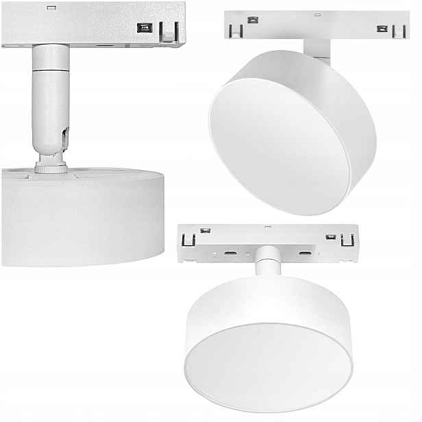 Magnetická Lampa 10W 3000K Teplá Barva Světla Pevná Bílá DDCX-004