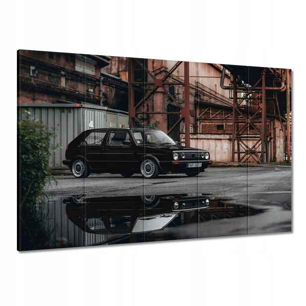 Obrazy 100x70 Černý Vw Golf