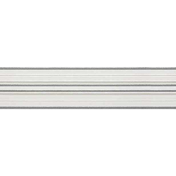 Listela Fineza Vibrazioni graphite 15x60 cm lesk WLASU020.1