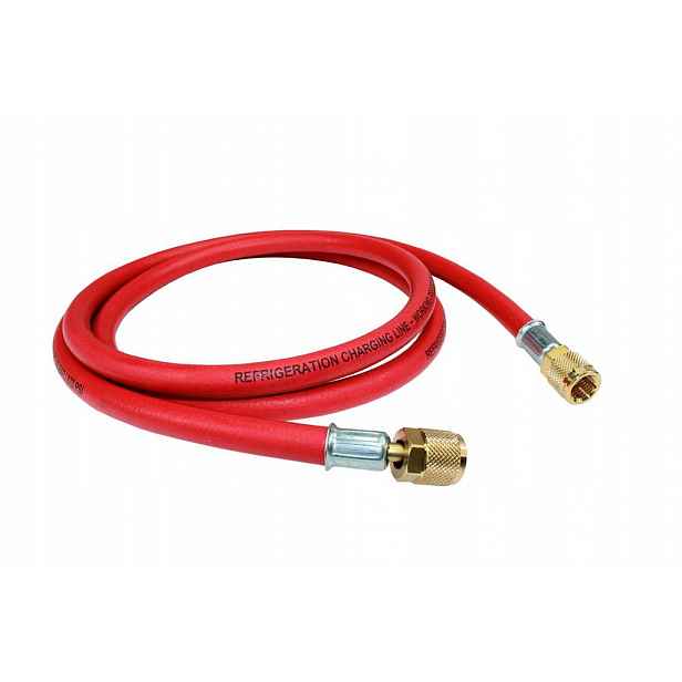 Chladicí Servisní Hadice Červená 1/4" x 1/4" 300 cm Refco CL-120-R