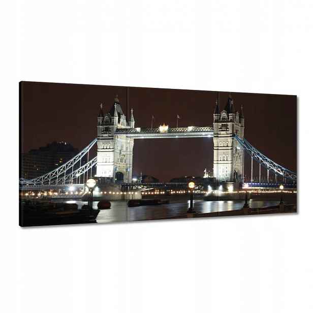 Obrazy 180x90 Tower Bridge v noci