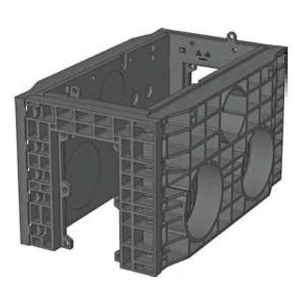 Rám modulový Langmatz EK278 350 mm obdélníkové otvory
