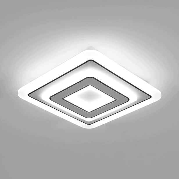 Stropní svítidlo Led závěsné černé bílé moderní do obývacího pokoje 6500K 32W