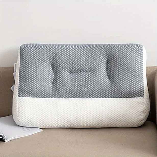 TEMU 1/2 ks Ergonomický polštář na krk s vysoce kvalitními vnitřními výplněmi, ergonomický polštář na krk a ramena, polštář vhodný pro spaní na boku,