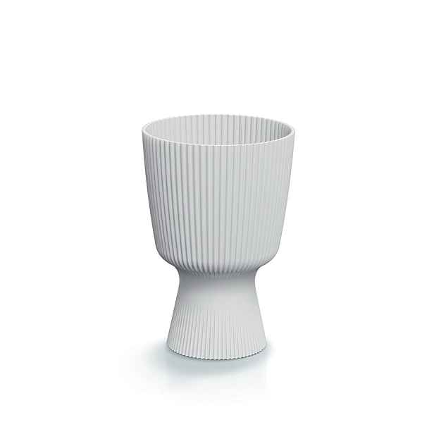 Prosperplast Květináč Milla Round bílý, varianta 18,8 cm