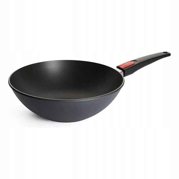Woll Diamond Lite Nepřilnavý wok s odnímatelnou rukojetí, 30 cm