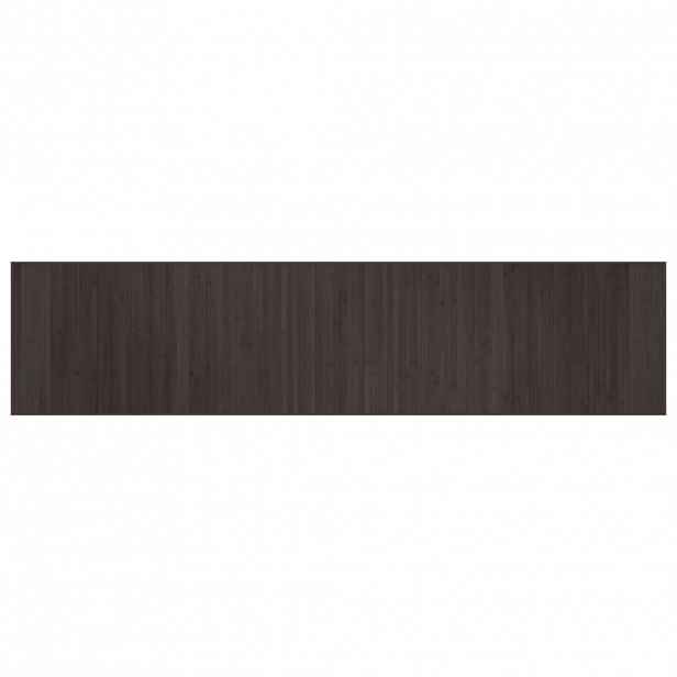 vidaXL Koberec obdélníkový tmavě hnědý 70 x 300 cm bambus