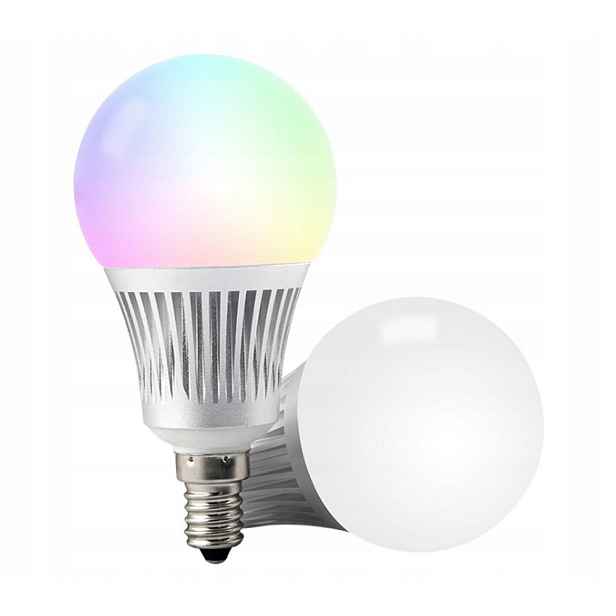 Led žárovka MiLight FUT013 E14 5W Rgb+cct zónová Rf Smart aplikace