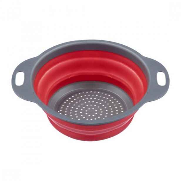 Skládací sítko, plastové, 22 cm, "Maxi", červená - Westmark
