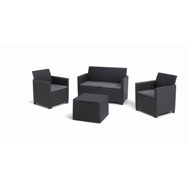 KETER Zahradní set MARIANNE 2 storage box | grafit