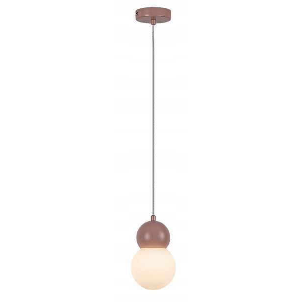 Rabalux Gellia Závěsná lampa Minimalistická růžová 1xG9 38W