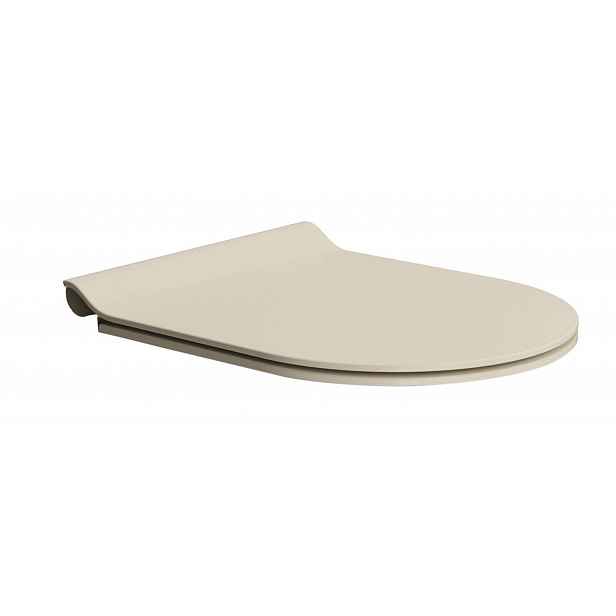 Sapho GSI Color Elements - WC sedátko Slim, Soft Close, duroplast, creta mat MS86CSN08