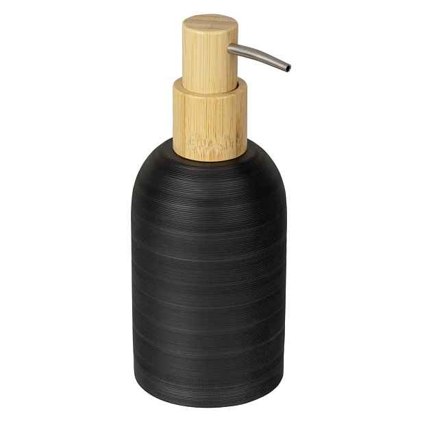 Černý dávkovač mýdla z polyresinu 250 ml Altavalle – Wenko