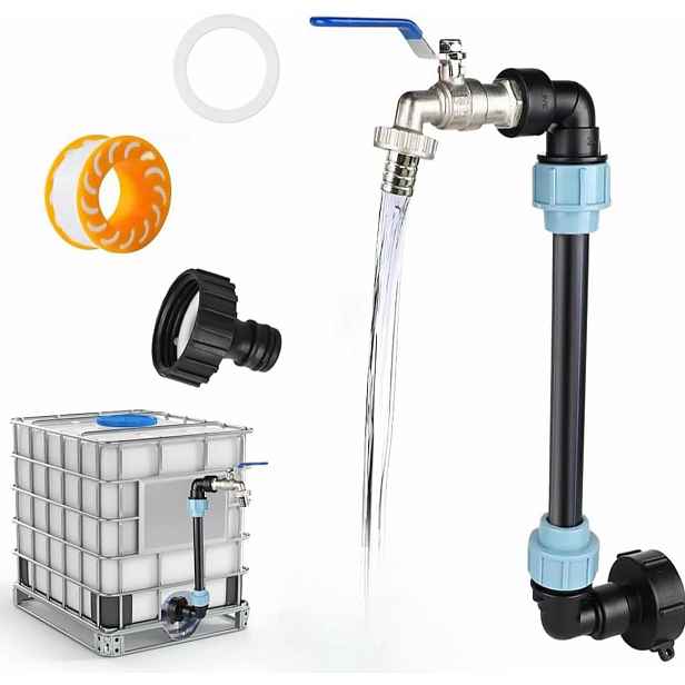 Kohoutek Ibc 3/4 Palce Labutí Krk Pro Nádrž 1000 L