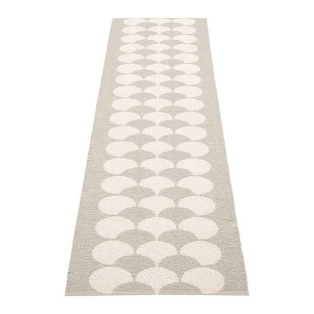 Krémový vnitřní a venkovní běhoun 70x250 cm Poppy Linen – Pappelina