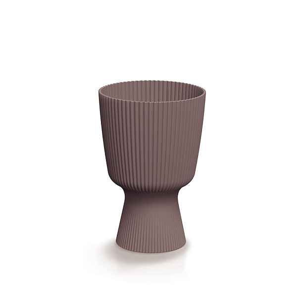 Prosperplast Květináč Milla Round marsala, varianta 14,6 cm