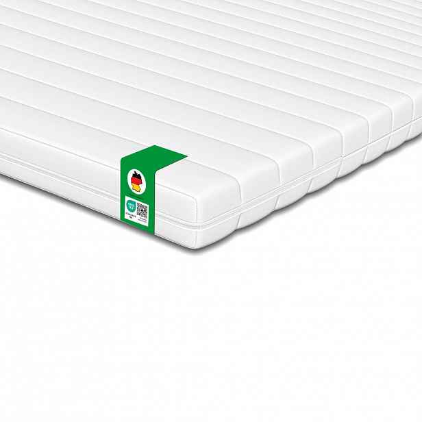 Schlaftroll TOPPER NA MATRACI 90x190 – 5 cm – měkký mikrovláknový potah pratelný – pohodlný topper pro vyšší komfort